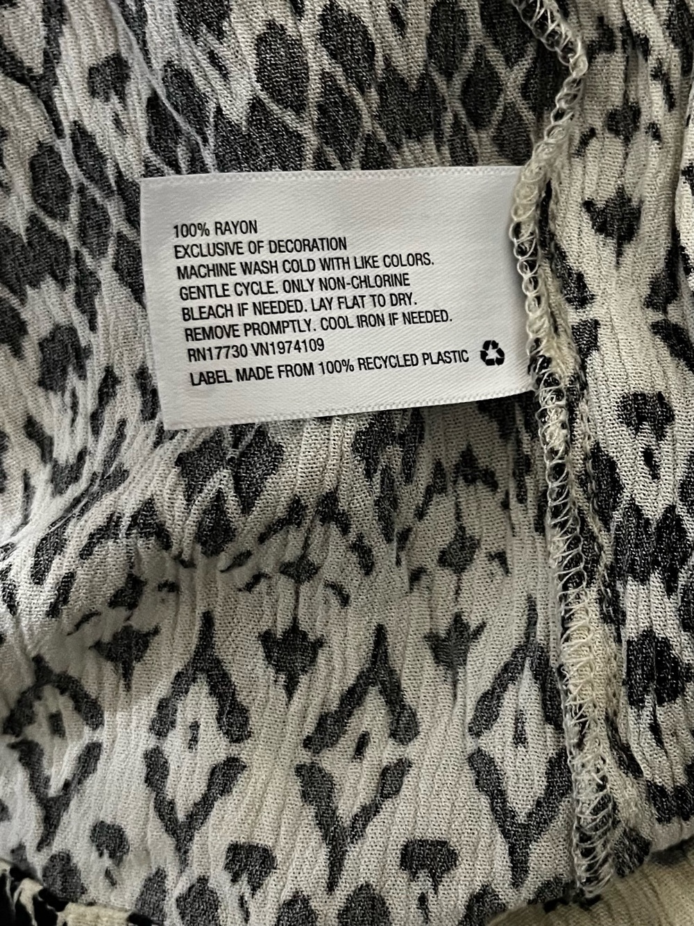 Knox Rose Ivory Maxi Wrap Dress with Black Floral Print and Border - Picture 8 of 8